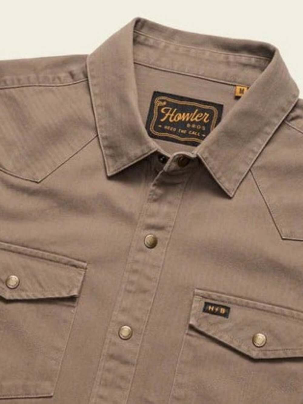 Howler Brothers Sawhorse Workshirt – Taupe – Men’s Large – Gently Used - Picture 2 of 7